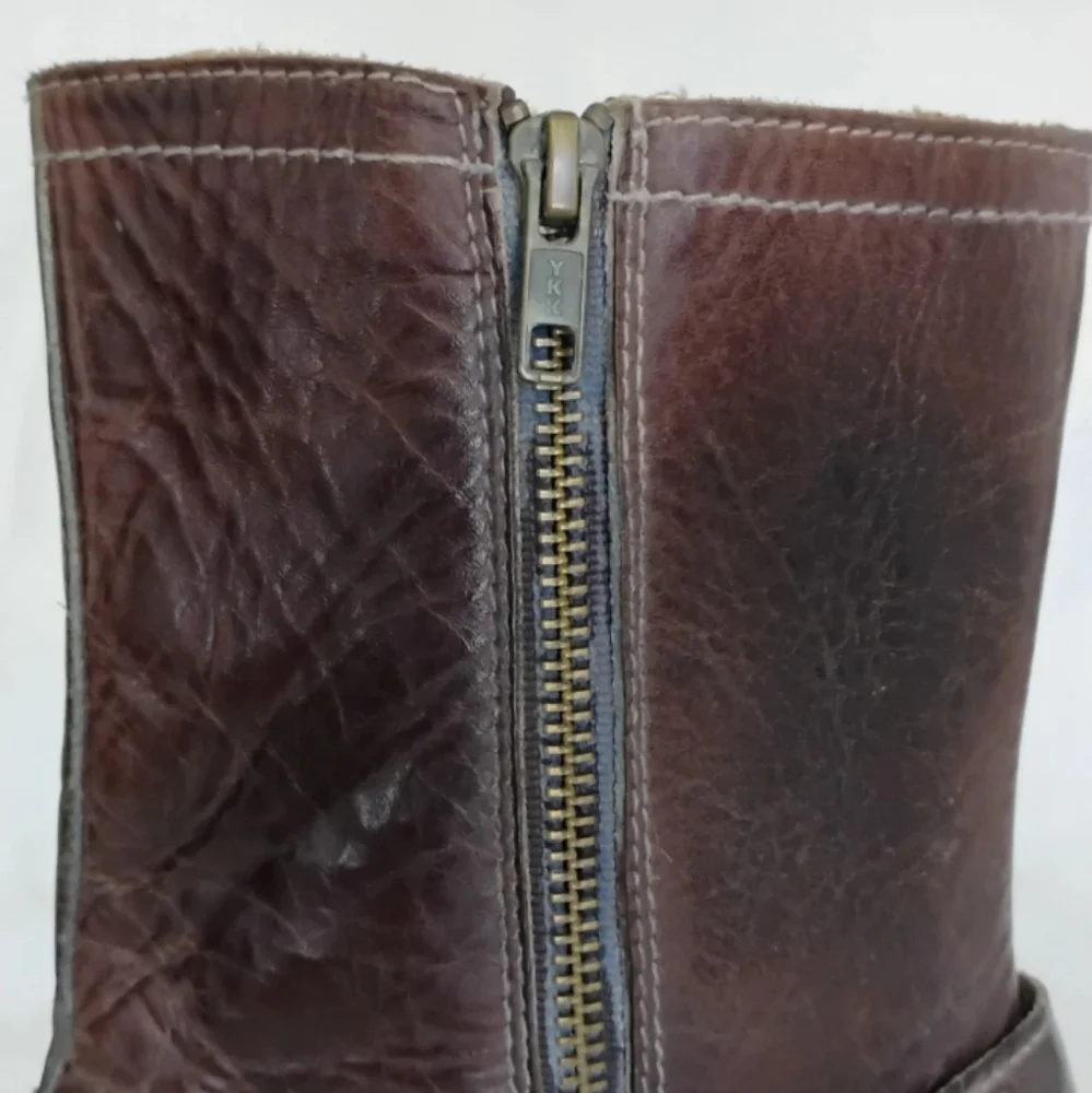 Bed Stu Ashton Men's Leather Boots Size 9.5